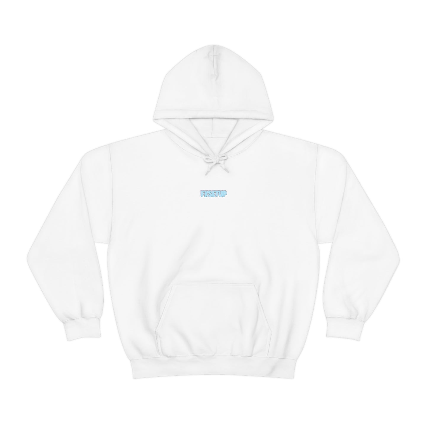 Chalk Logo Hoodie - White