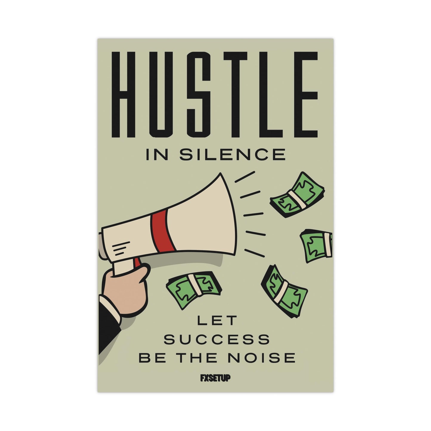 "Hustle" Poster