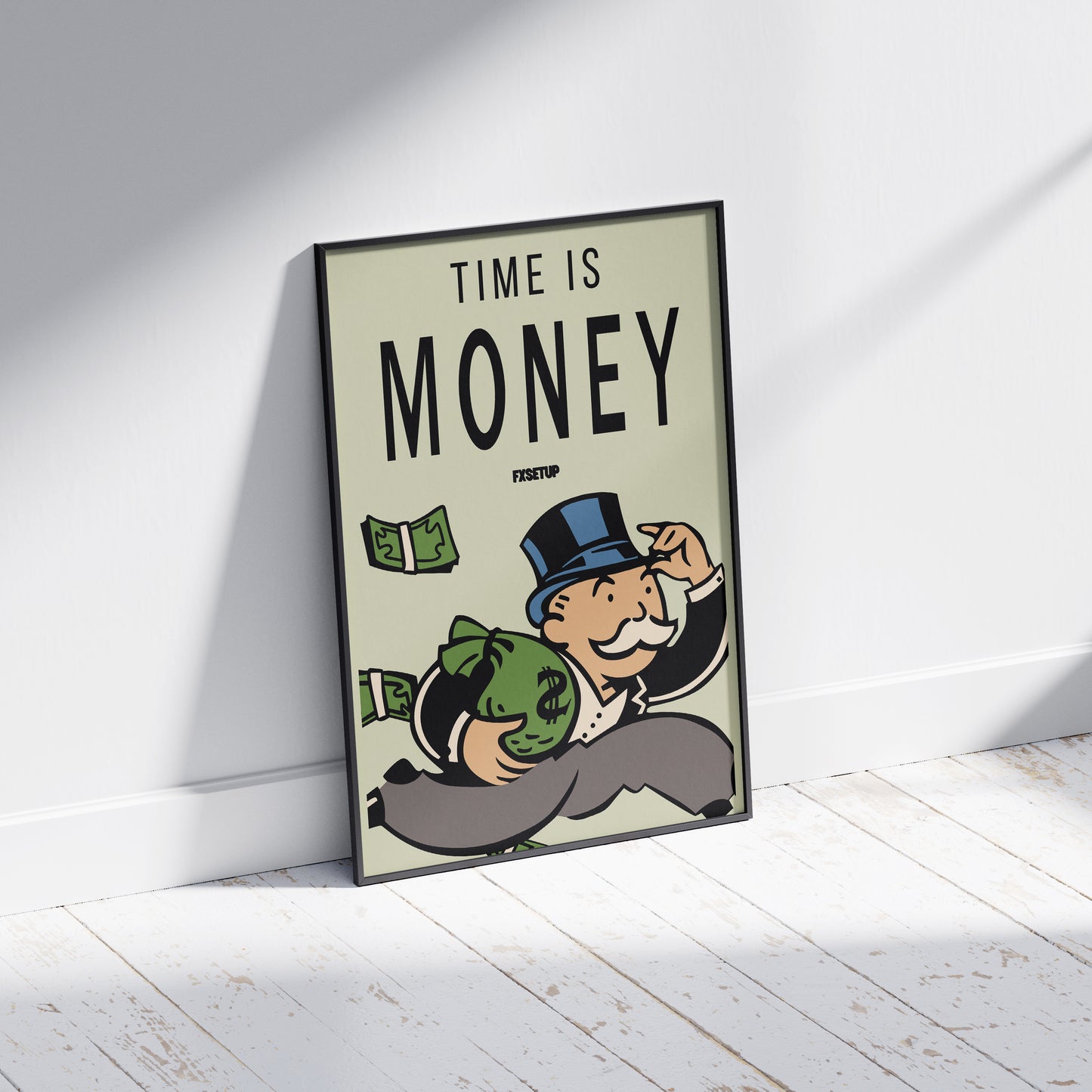 "Time Is Money" Poster